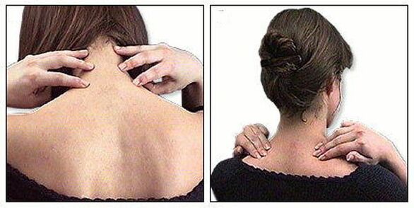 Massaggio sopravvissuto per osteocondosi del collo